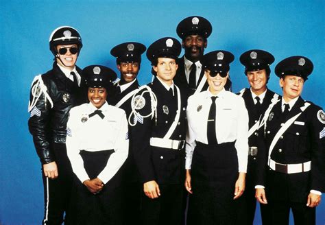 police academy actors